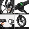 RIDWIND Folding Electric Bike for Adults, 16" Electric Bicycle view 4