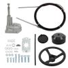 15 Feet Boat Rotary Steering System Replacement for Yamaha Suzuki Yachts Fishing Boats
