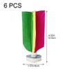 Haiyou Chinese Feather Shuttlecock 6pcs Kick Shuttlecock Chinese Traditional Jianzi Feather Football for Foot Exercise Sports Game view 2