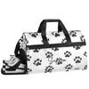 Paws Gym Bag for Adults Personalized Duffel Bag for Men Large luggage Bags for Women Travel Tote Bag Gym Accessories for Men Women view 1