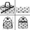 Paws Gym Bag for Adults Personalized Duffel Bag for Men Large luggage Bags for Women Travel Tote Bag Gym Accessories for Men Women view 2