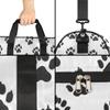 Paws Gym Bag for Adults Personalized Duffel Bag for Men Large luggage Bags for Women Travel Tote Bag Gym Accessories for Men Women view 4
