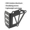 Tactical Tourniquet Holder for Gun Holster Accessory Mount Aluminum, QLS Police Gear Accessories for 3-Hole Right Holster (Set-BK) view 3