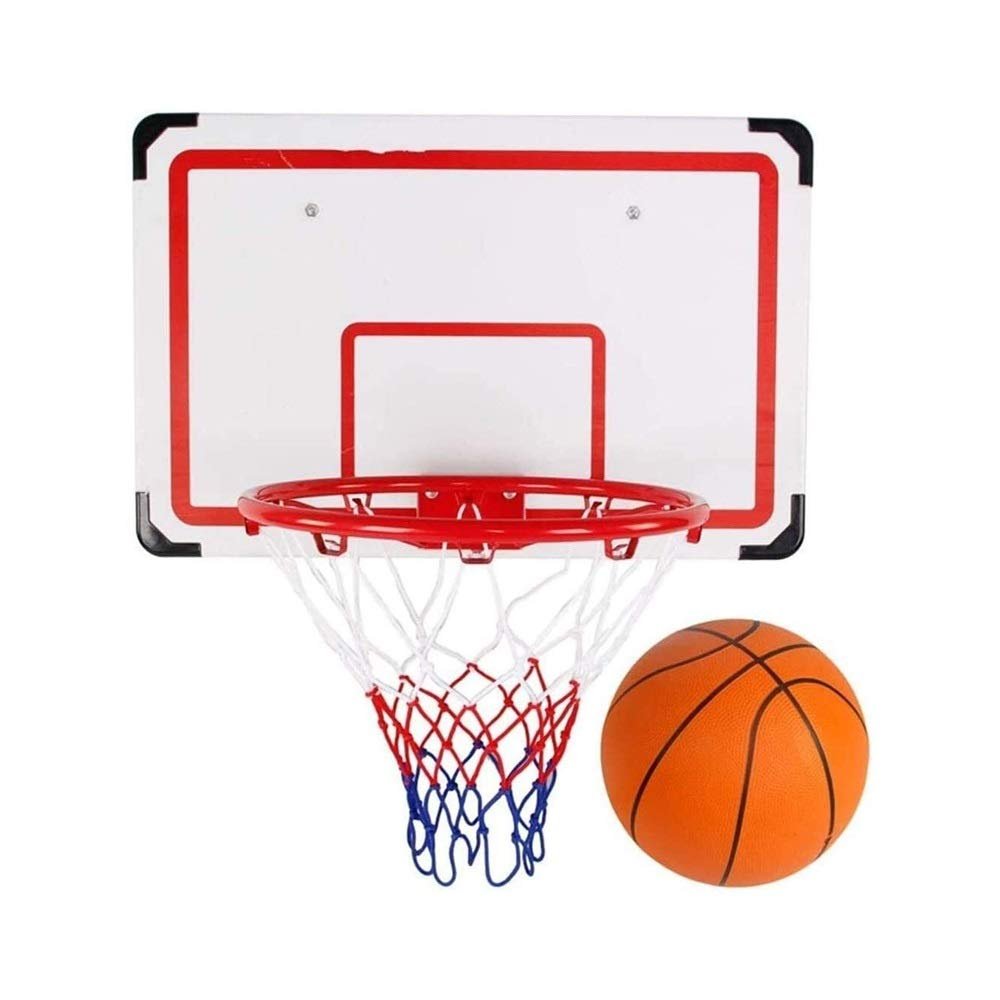 CUIYMXSC Outdoor Basketball Hoop with Backboard Hanging Basketball System, Indoor Hanging Basketball Board, Sports Equipment