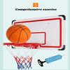 CUIYMXSC Outdoor Basketball Hoop with Backboard Hanging Basketball System, Indoor Hanging Basketball Board, Sports Equipment view 2