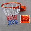 CUIYMXSC Basketball Hoop, Wall Mounted Spring 45CM Diamet, Portable Replacement Basketball Rim & Goals for Backboard view 1