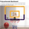 CUIYMXSC Basketball Hoop Hanging Shattproof Basketball Hoop with Backboard, Ovthe Door Basketball Goal for Bedroom Fence Courtyard view 2