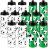 Skybooly 12 Pcs Soccer Water Bottle Bulk 20 oz Sports Ball Cup Accessories Reusable Squeeze Water Bottle for Sports, Party Favor, Players, Lovers, Team Gifts, Gym, Bike Cage view 1