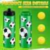 Skybooly 12 Pcs Soccer Water Bottle Bulk 20 oz Sports Ball Cup Accessories Reusable Squeeze Water Bottle for Sports, Party Favor, Players, Lovers, Team Gifts, Gym, Bike Cage view 2