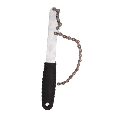 WSJKASJW Steel Bike Chain Wrench Strong Rustproof Ergonomic Design Bike Chain Whip Tool for Outdoor Mountain Bike Repair