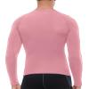 SPVISE Pink Mens Compression Shirt Long Sleeve Cool Dry Workout Athletic Base Layer Undershirts Cold Weather Running Gear Men view 3