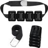 MOPHOEXII Dive Belt with Weights,Coated Lead Diving Weights for Scuba Diving Coated Dive Weights Nylon Dive Belt with Metal Quick Release Buckle for Free Diving-(1lb-3.3lb / 0.5kg-1.5kg) 4pcs view 1