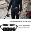 MOPHOEXII Dive Belt with Weights,Coated Lead Diving Weights for Scuba Diving Coated Dive Weights Nylon Dive Belt with Metal Quick Release Buckle for Free Diving-(1lb-3.3lb / 0.5kg-1.5kg) 4pcs view 3