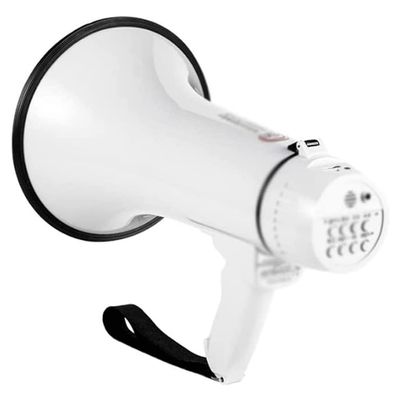 KrrNFYSG Megaphones Portable Speaker Lightweight 30w Megaphone Speaker,Handheld Megaphone with Voice Recording Volume Adjustable Speaker Clearer