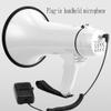 KrrNFYSG Megaphones Portable Speaker Lightweight 30w Megaphone Speaker,Handheld Megaphone with Voice Recording Volume Adjustable Speaker Clearer view 4