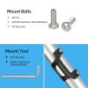 boxidixi Bike Pump Holder Bike Bracket Clip Fixing Frame Retaining Bracket for Mountain Road Bike Black Cycling Bike Pump Bracket view 4