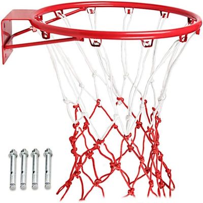 CUIYMXSC Hanging Basketball Rim, Wall Door Mounted Basketballs Rim Goal Basketball Hoop for Indoor Outdoor Walls
