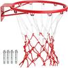 CUIYMXSC Hanging Basketball Rim, Wall Door Mounted Basketballs Rim Goal Basketball Hoop for Indoor Outdoor Walls view 1