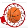 CUIYMXSC Hanging Basketball Rim, Wall Door Mounted Basketballs Rim Goal Basketball Hoop for Indoor Outdoor Walls view 2