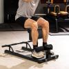 Tdfersasdw Deep Sissy Squat Machine, Hip Thrust Sit up Exercise Equipment for Core Training, Leg Exercises, Glute Workout Station Sissy Squat Bench for Home Gym Use,Black view 2