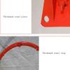 CUIYMXSC Wall Mounted Steel Alloy Basketball Hoop, Indoor Outdoor Standard Basketball Hoop, School Basketball Training Hoop (45cm) view 3