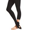 Ballet Tights for Girls Footed Dance Leggings for Kids Toddler Soft School Uniform Pantyhose Footed (Black, 8-12 Years) view 2