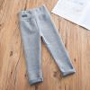 Toddler Baby Girls Winter Warm Cotton Fleece Lined Leggings Thick Thermal Pants Footless Tights for (GY2, 3-4 Years) view 2