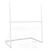 Goplus 2 in 1 Soccer Goal, Football Field Goal w/ 4 Ground Stakes, 18 Bungee Ropes, Anti-Tearing Netting, All Weather Football Training Equipment for Park, Backyard, 5.5 ft x 3.5 ft x 7 ft view 1