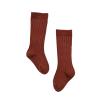 Baby Toddlers Kids Knee High Socks Cozy Warm Cotton Uniform Sports Socks Dress Socks Cable (Watermelon Red, 1-3 Years) view 1