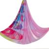 5.5 Yards Aerial Yoga Hammock Set Ombre Aerial silks Gradient Color Yoga Swing Fitness Stretch Belt for Gym Indoor Yoga Studio (004) view 2