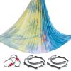 6.5 Yards Aerial Yoga Hammock Set Gradient Aerial silks Yoga Swing Fitness Stretch Belt for Gym Indoor Yoga Studio (005) view 1