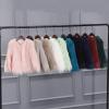 2 10 Years Kids Baby Girls Long Sleeve Furry Coat Faux  Coat Jacket Winter Thick Warm Flece (Blue, 5-6 Years) view 4