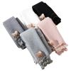 Toddler Baby Girls Fleece Lined Leggings Footless Lace Trim Tights Ruffle Knit Stocking Infant (Pink, 6-12 Months) view 1