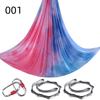 6.5 Yards Aerial Yoga Hammock Set Gradient Aerial silks Yoga Swing Fitness Stretch Belt for Gym Indoor Yoga Studio (001) view 4