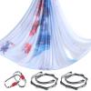 6.5 Yards Aerial Yoga Hammock Set Gradient Aerial silks Yoga Swing Fitness Stretch Belt for Gym Indoor Yoga Studio (023) view 1