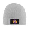 MULIHU Cute Halloween Skull Beanie Hat for Men Women Winter Warm Knit Hats Ski Hat Skull Cap Gray view 2