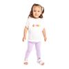 Kidddio Premium Baby & Toddler Capri Leggings - Soft Cotton Blend, Durable & Perfect for Every Adventure - Single - 5T - Lilac view 2
