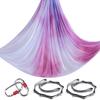 6.5 Yards Aerial Yoga Hammock Set Gradient Aerial silks Yoga Swing Fitness Stretch Belt for Gym Indoor Yoga Studio (013) view 1