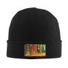 Tierra Del Fuego National Park Southern California Beanie Hat for Men Women Winter Warm Knit Hats Ski Hat Skull Cap Black view 2