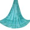 5.5 Yards / 5m Aerial Yoga Hammock Fabric Gradient Aerial Silks Yoga Swing Fitness Stretch Belt for Gym and Indoor Home Studio (012) view 1