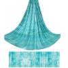 5.5 Yards / 5m Aerial Yoga Hammock Fabric Gradient Aerial Silks Yoga Swing Fitness Stretch Belt for Gym and Indoor Home Studio (012) view 3