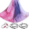 6.5 Yards Aerial Yoga Hammock Set Gradient Aerial silks Yoga Swing Fitness Stretch Belt for Gym Indoor Yoga Studio (017) view 1