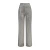 Sequin Pants Women High Waisted Wide Leg Bootcut Metallic Sparkle Disco Pants Shiny Sparkly Glitter Party Pants view 3