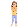 Kidddio Premium Baby & Toddler Capri Leggings - Soft Cotton Blend, Durable & Perfect for Every Adventure - Single - 5T - Lavender view 2
