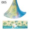 5.5 Yards / 5m Aerial Yoga Hammock Fabric Gradient Aerial Silks Yoga Swing Fitness Stretch Belt for Gym and Indoor Home Studio (005) view 2