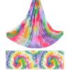 5.5 Yards Aerial Yoga Hammock Set Ombre Aerial silks Gradient Color Yoga Swing Fitness Stretch Belt for Gym Indoor Yoga Studio (018) view 3