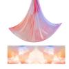 6.5 Yards Aerial Yoga Hammock Set Gradient Aerial silks Yoga Swing Fitness Stretch Belt for Gym Indoor Yoga Studio (010) view 2