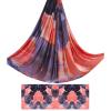 5.5 Yards Aerial Yoga Hammock Set Ombre Aerial silks Gradient Color Yoga Swing Fitness Stretch Belt for Gym Indoor Yoga Studio (025) view 2