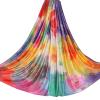 5.5 Yards Aerial Yoga Hammock Set Ombre Aerial silks Gradient Color Yoga Swing Fitness Stretch Belt for Gym Indoor Yoga Studio (026) view 2