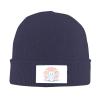 MULIHU Cute and Funny Elephant Beanie Hat for Men Women Winter Warm Knit Hats Ski Hat Skull Cap Navy Blue view 2